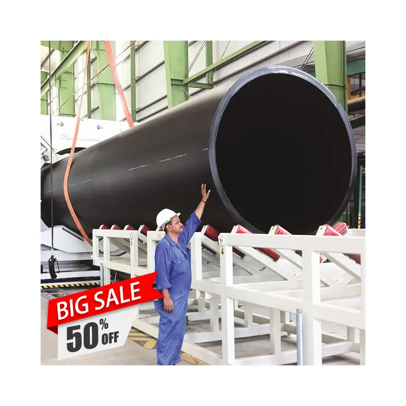 DN20-DN1200 PE100 Plastic Water Pipe HDPE Pipe for Water Supply/Fire Protection/Agricultural Irrigation with ISO CE Wras Certifi