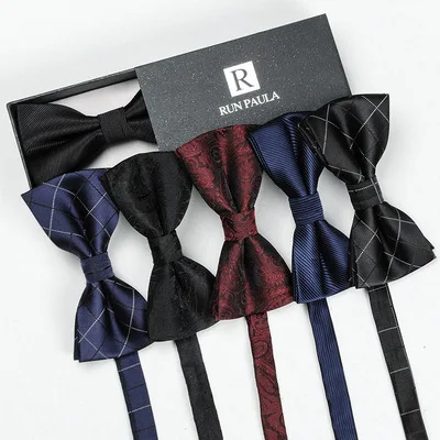 Paisley Polyester Cravat Ascot Tie Red Novelty for Wedding Party Custom Mens Fashion OEM Style Pcs Material Origin Size Service