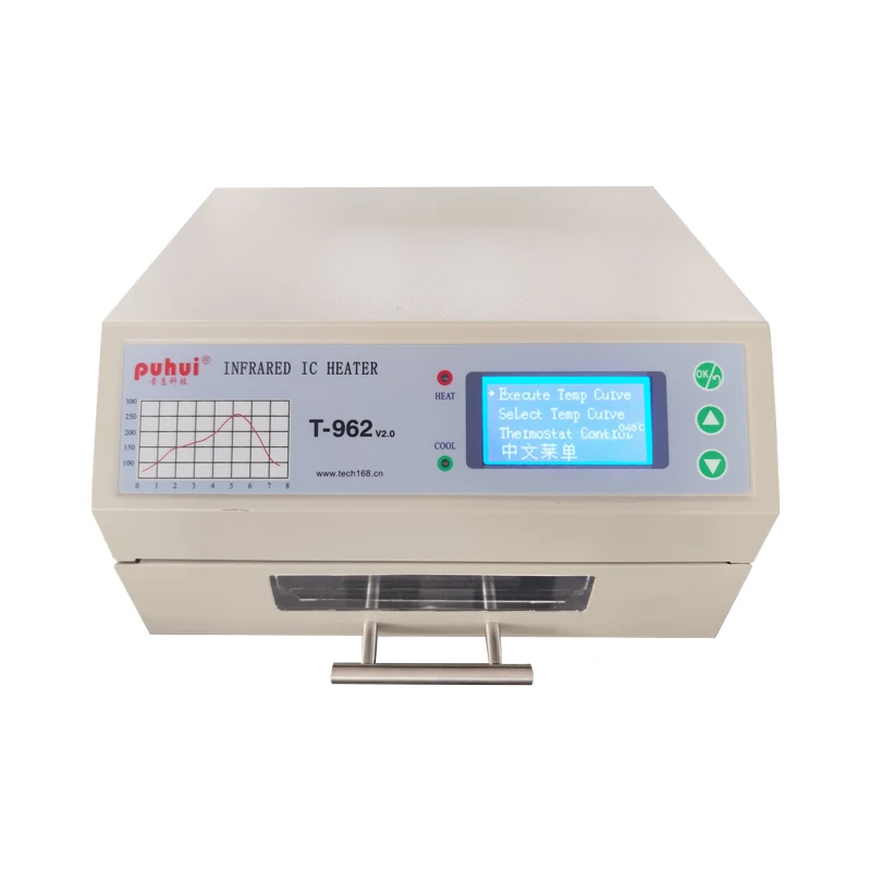 High Quality T962 v2 SMT SMD Machine Infrared Reflow soldering Oven IR IC Heater,T-962 soldering station