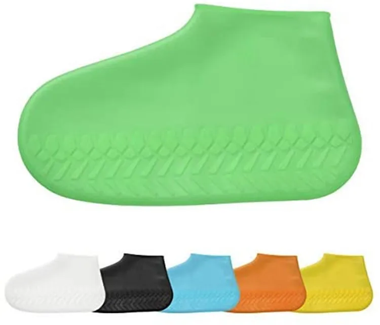 Factory Wholesale Custom Silicone Waterproof Shoe Cover Outdoor Rainproof Hiking Skid-proof Shoe Covers