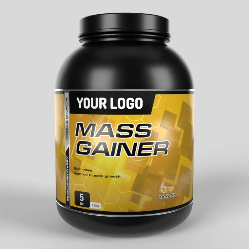 Private label gold standard 5lbs whey protein powder mass gainer protein with different flavor