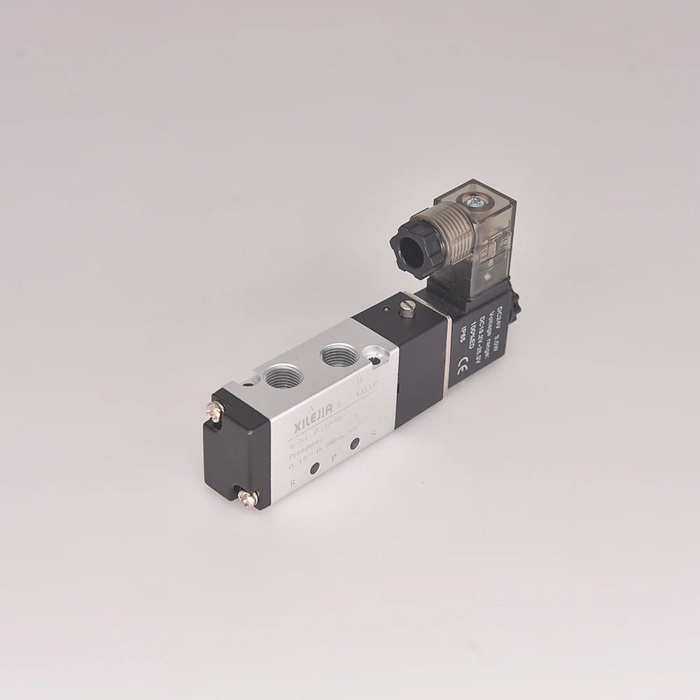 Соленоидный пневматический клапан XLJ из сплава под заказ, Соленоидный клапан 24 В