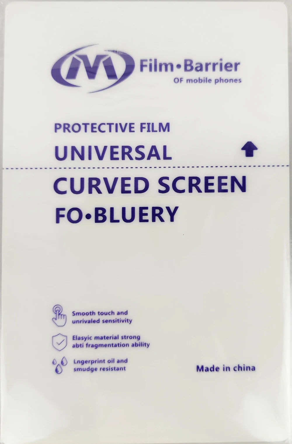 12*19cm film Cutting Machine Material Soft Screen Protector TPU Hydrogel Film Nano