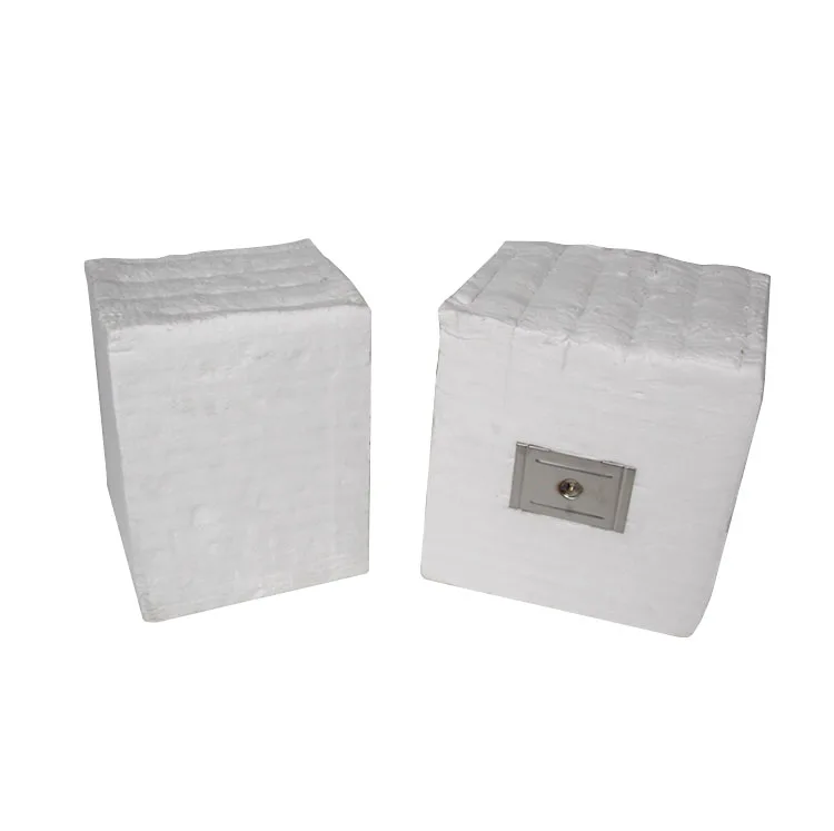1600C Fireproof Refractory Ceramic Fibers Module for  Electric Oven Insulation