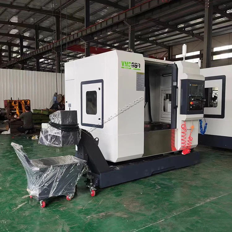 3 4 5 Axis Cnc MilliMachine Manufacturer VMC850 650 Vertical Machining Center Provided Heavy Duty Vmc Machine Single Cast Iron