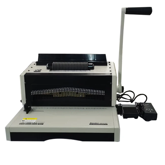 TONGRO MC8702 Coil spiral binding machine  book biniding machine  round puncher and binder office book binding machine