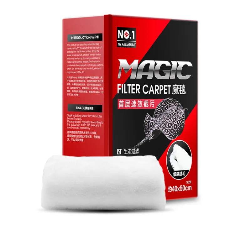 Aquarium Fish Tank Magic Carpet Honeycomb Filter Cotton Magic Bag High-density Purification Filter Material Blanket