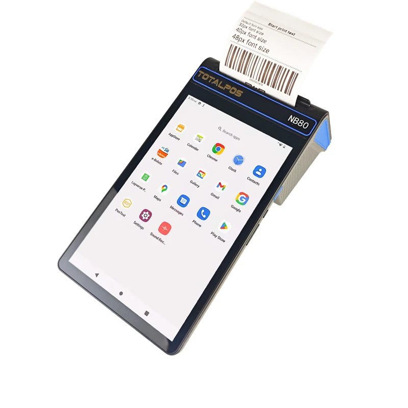 China factory oem custom 8 inch smart tablet touch screen android pos pc payment cash register retail all in one pos systems