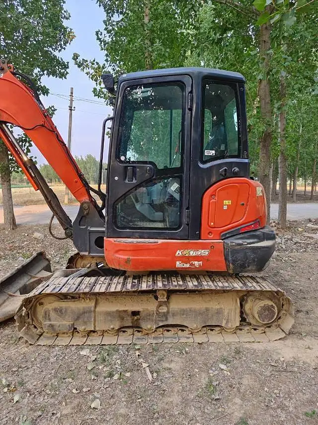 KX165-5 165 гидравлический гусеничный экскаватор KUBOTA 6 5 тонн Строительная техника по низкой цене