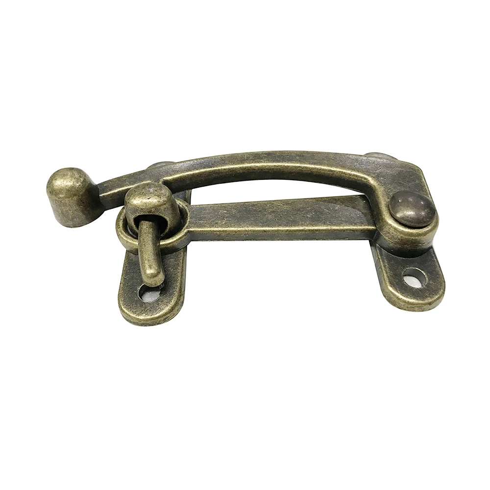 RHETECH Home Security Door Lock Zinc Alloy Hasp Latch Lock Anti Theft Door Chain Buckle