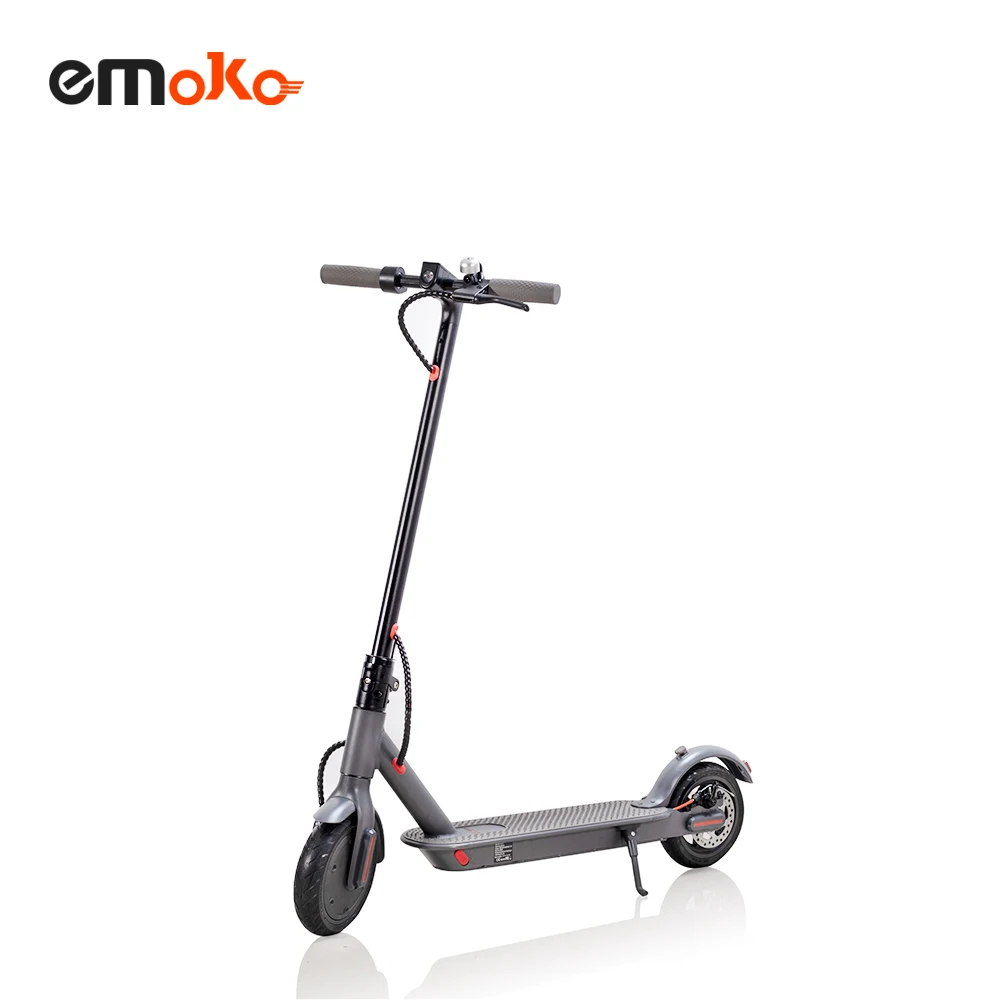 Emoko wholesale hot sale popular HT-T4 8.5 inch 350w motor 22-30km mileage e scooter electrico eu warehouse electric scooter