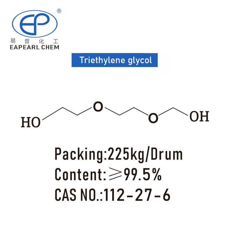 Wholesale Factory Price High purity 99.5% Triethylene glycol alcohols wholesale