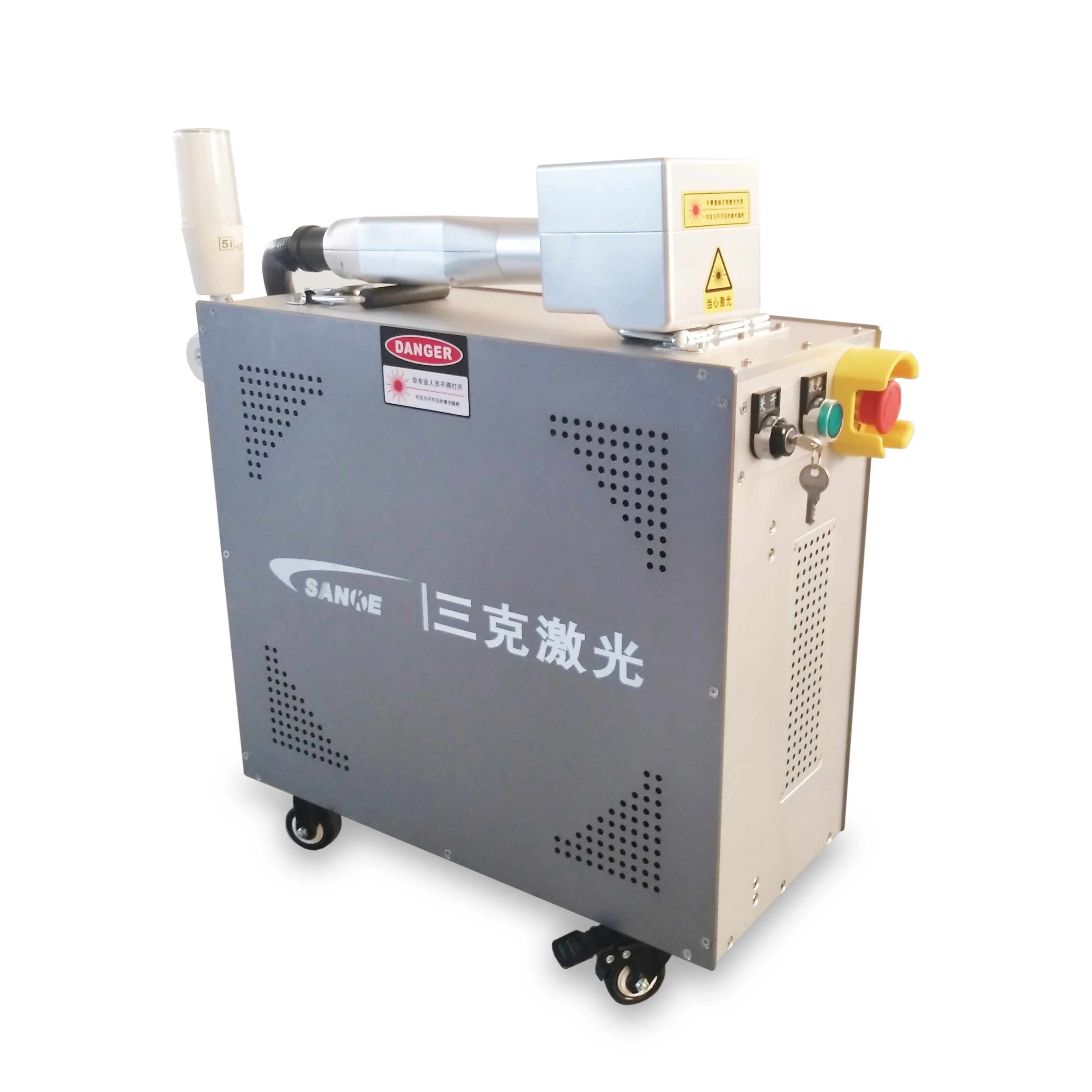 
Laser Cleaning Machine for metal surface cleaning rust oil dirty coating paint grease resin withstand industrial, hand, line 
