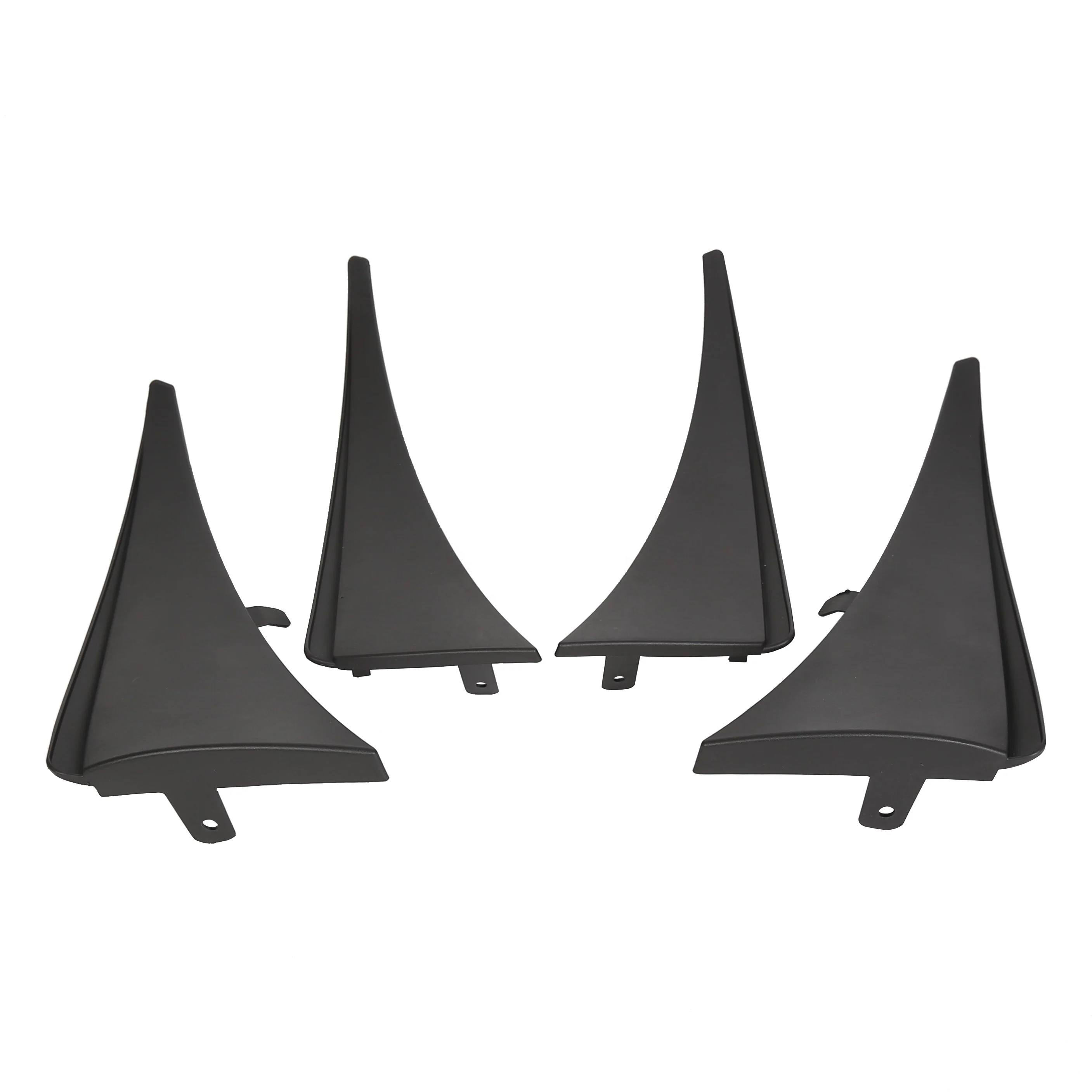 Front & Rear Splash Guards Mud Flaps For 2014-2019 C7 Corvette Z06 Grand Sport