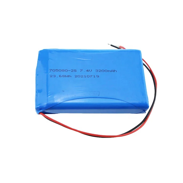 HB 705080  Lithium Polymer Battery 2000mAh Customizable 3.7V Lithium Ion Battery Manufacturer Factory Price