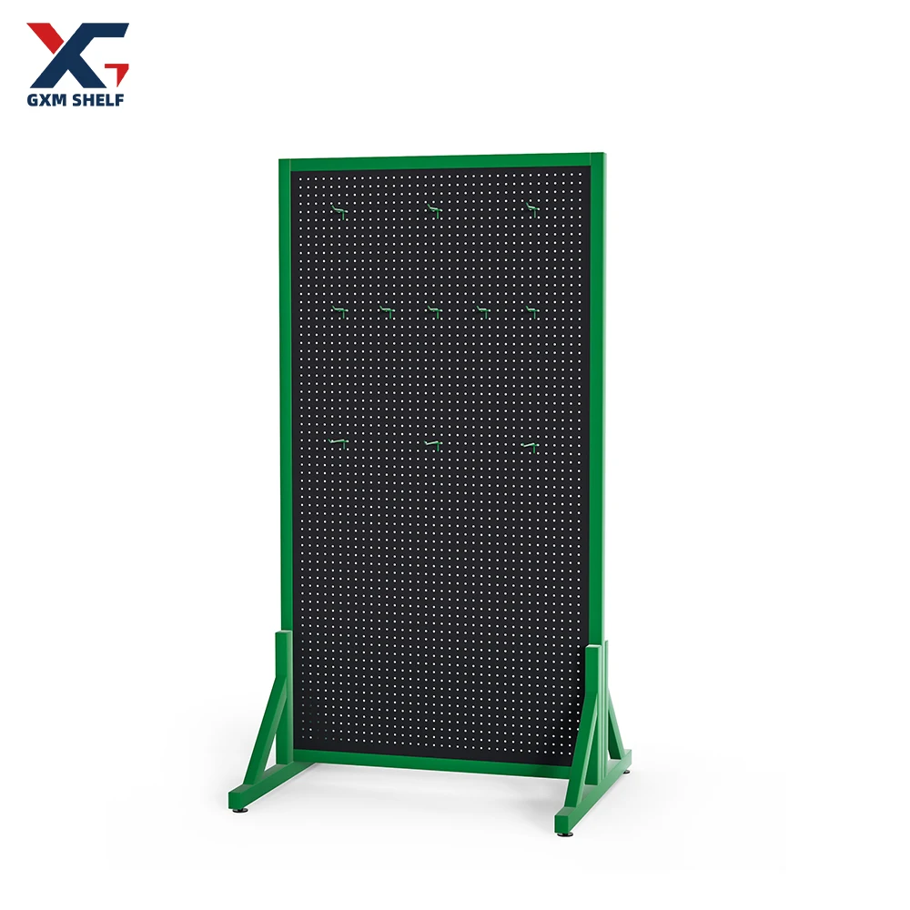 Customized Metal Display Racks with Holes Metal Backboard Electric Display Tool Racks Adjustable Tool Display Racks