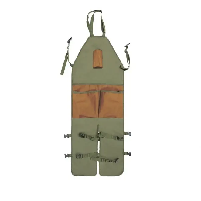 waterproof and anti-fouling Beauty, Hair Salon Apron Adjustable Straps Cross Back Canvas Chef Uniform Hairdressing Apron