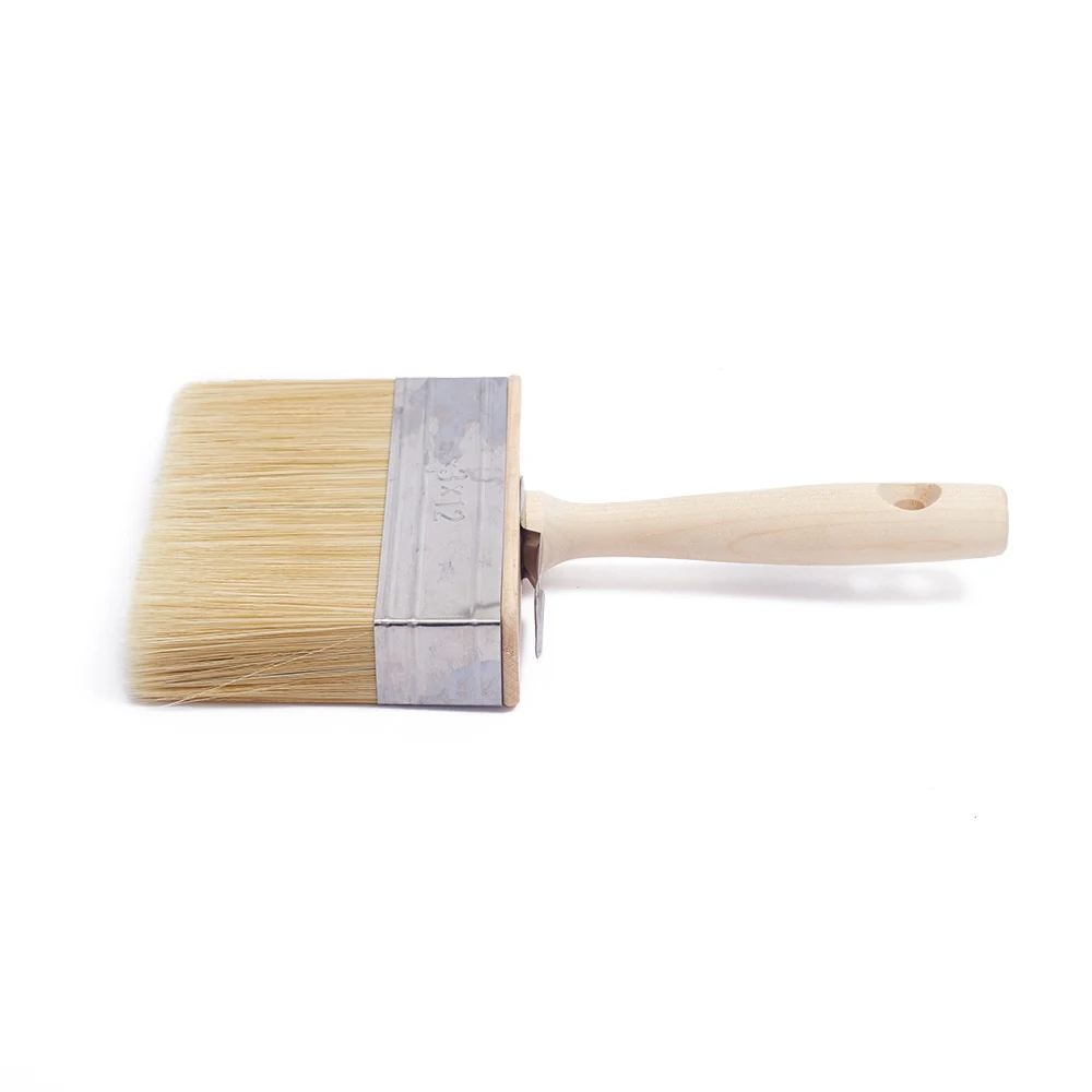 Ceiling Block Paint Brush White Wood Painting Tool