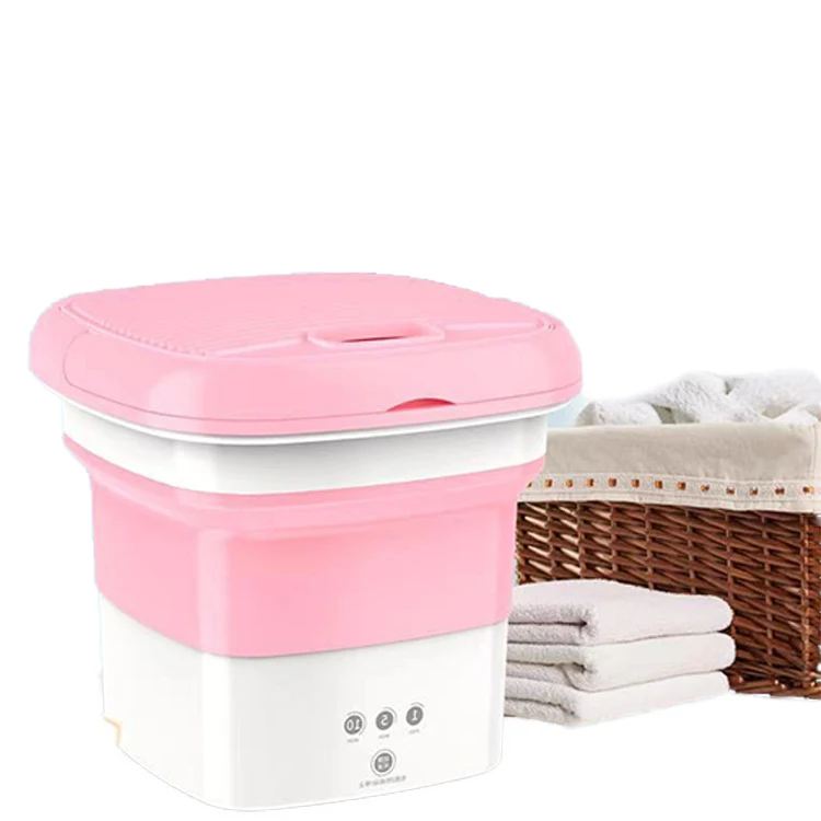 2022 Agreat Wholesale Free Sample Popular Portable Mini Folding Clothes Washing Machine Folding Washing Machine