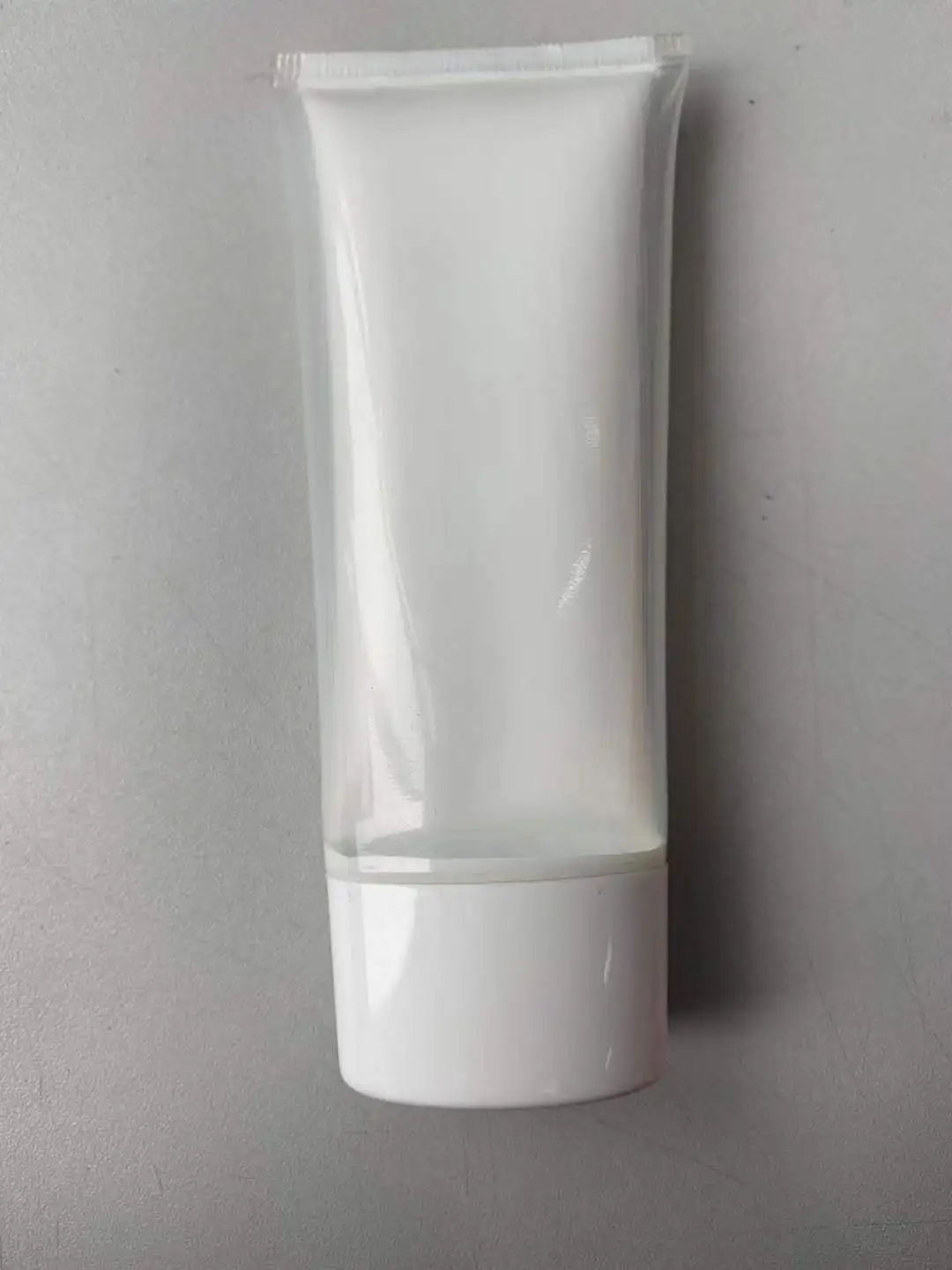 OEM 30ml 50ml repairing face cream refreshing face lotion dual chamber tubes empty cosmetic packaging tube