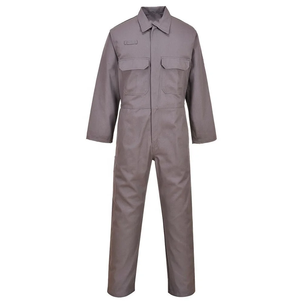 High Quality 65/35 Polyester Reflective Workwear Factory Price Coverall Overall Uniforms for Mining Working Clothes