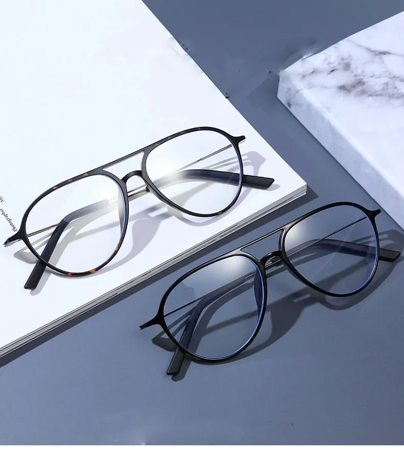 Wholesale Black Anti Blue Light Computer Glasses Ultralight Ultem Optical Eye Glasses Frame Eyeglasses Frames 2020