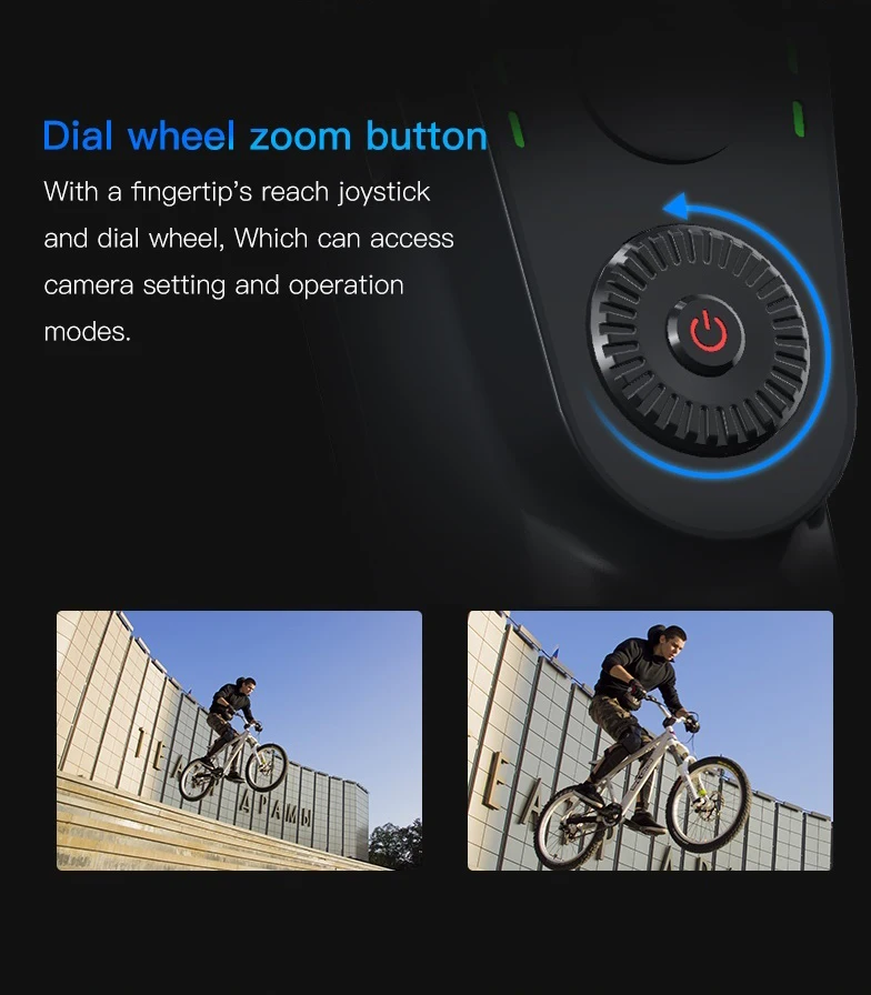 Mobile Phone Video Stabilizer 3 Axis Handheld Gimbal,Smooth Vlog Camera Controller Selfie Stick