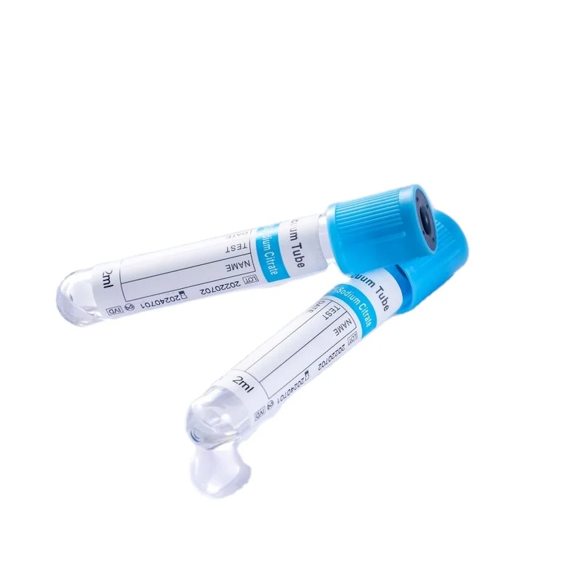 Medical blue sodium citrate 1:9 Use Disposable Blood collection vessel with CE and ISO Approved