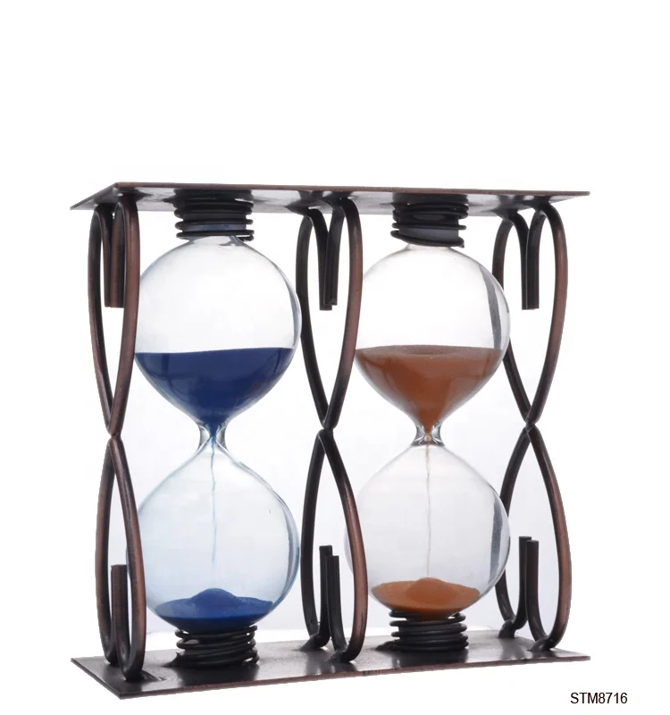 Big metal 4 hours hourglass sand timer custom,4 hours hourglass sand timer