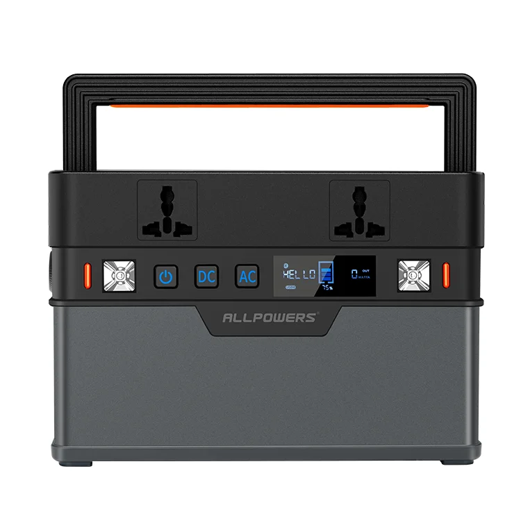 700W AC Output Power Station 700Watt Solar Portable Mini Generator For Outdoor Camping And Home Application