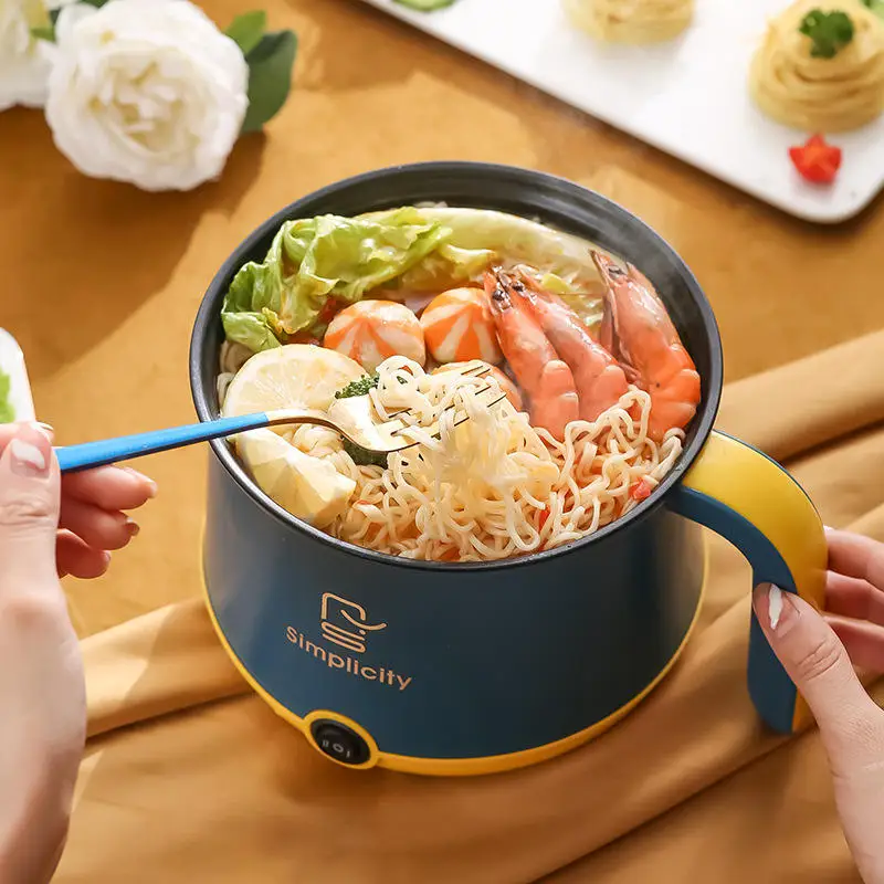 multi purpose cooker mini electric hot pot nonstick electric cookware frying pan electric skillets