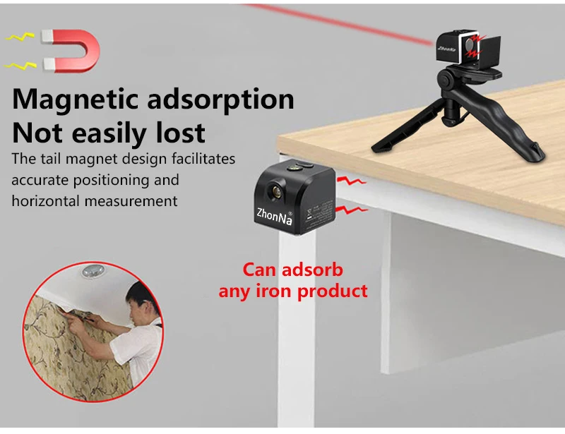 Mini laser horizontal indoor golf assistive device with ultra strong green/red laser beam, portable with battery
