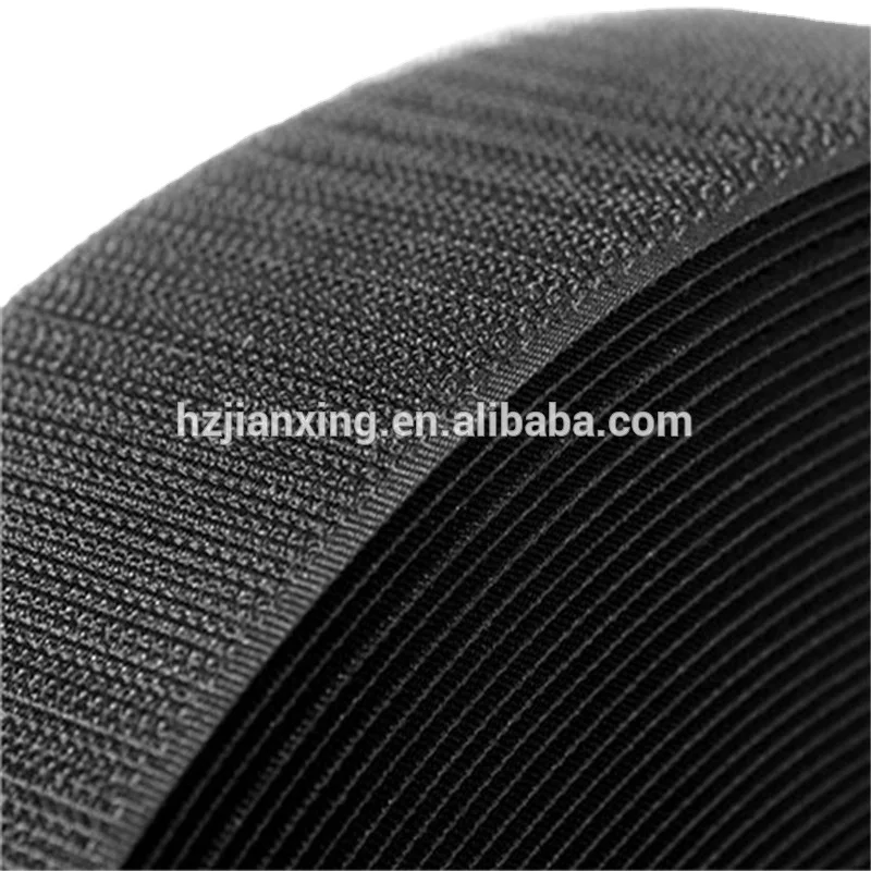 Oeko-tex100 25mm 100 Nylon Fabric Colorful Fastener Tape Hook And Loop Tape For Bags Shoe And Hat Garment