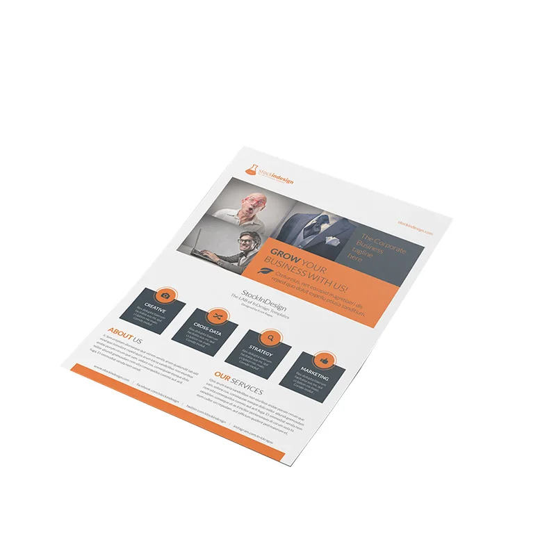 Full color brochure magazine catalogue cheap booklet printing