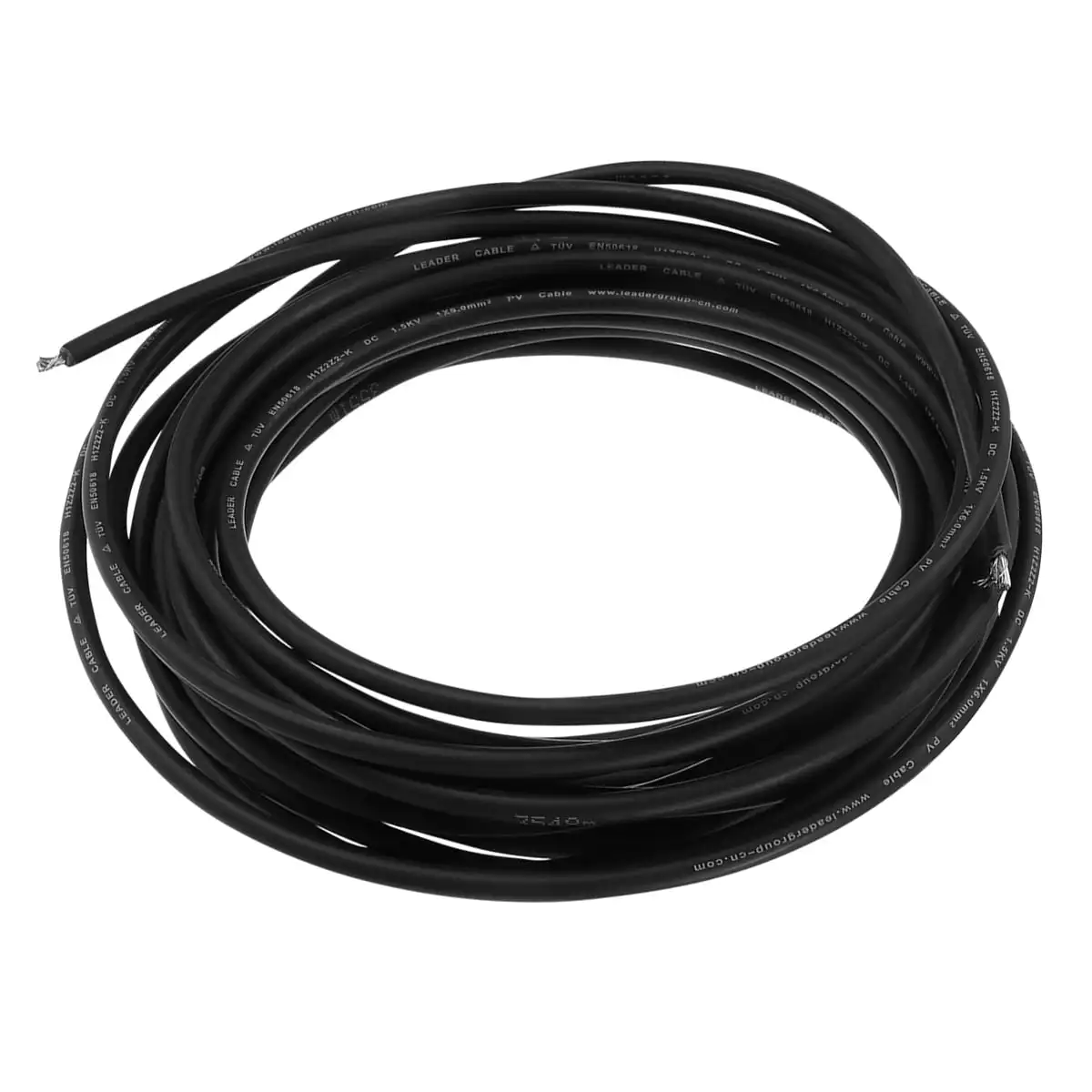 Discount JA 4.0mm2 Red Black XLPO 600/1000 Voltage rating Insulation PV1-F Photovoltaic Solar Cable