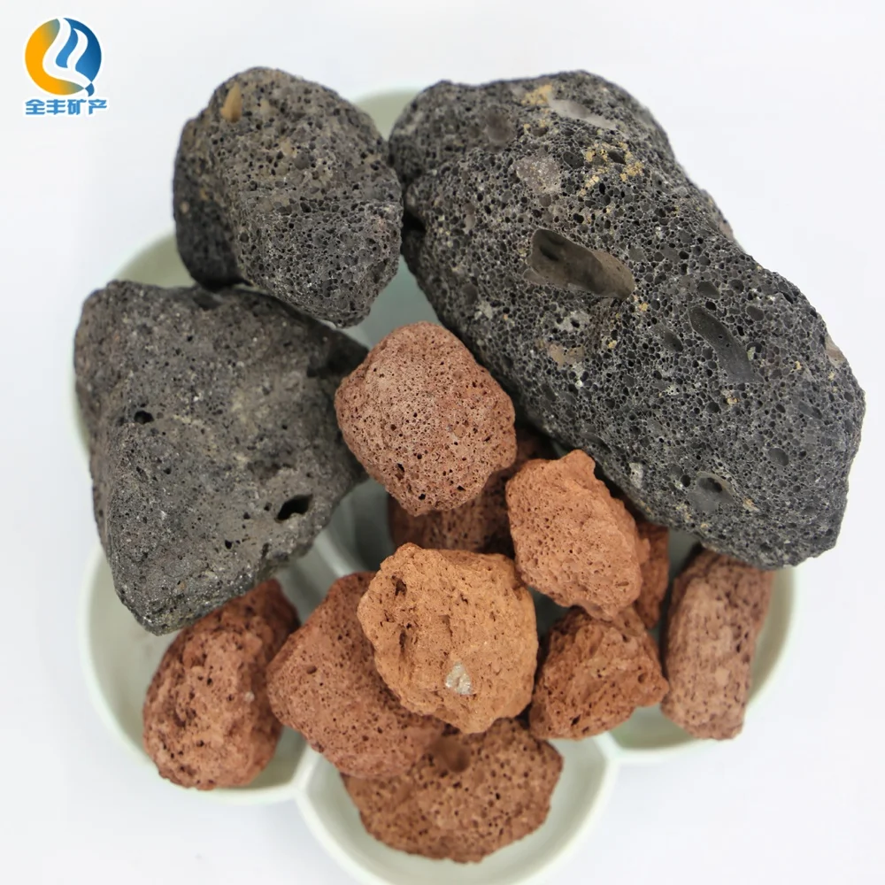 Raw Lava rock pumice stone QF factory