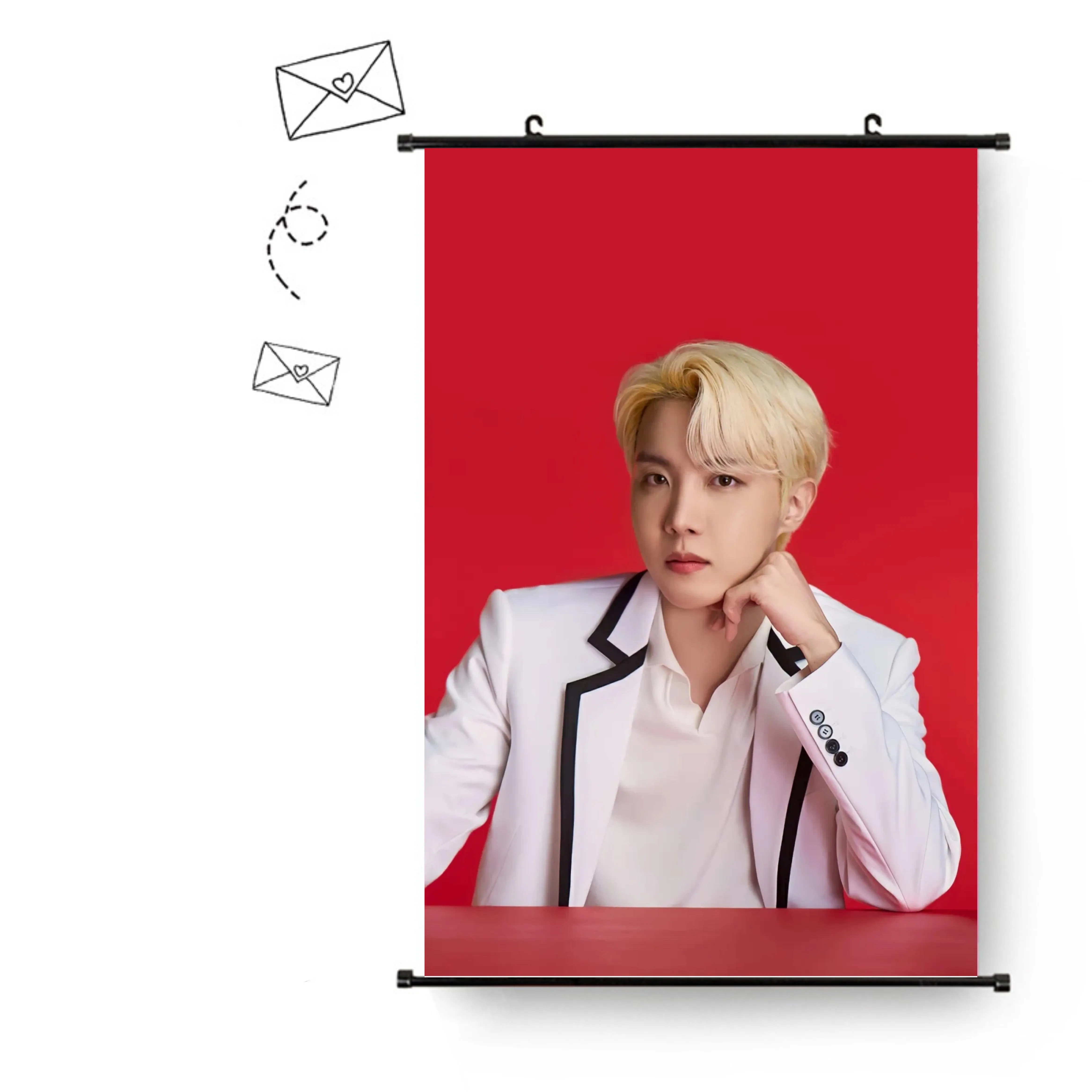 Оптом Kpop Idol Bangtan Boys соответствует LDF фото гобелен тканевый постер Висячие