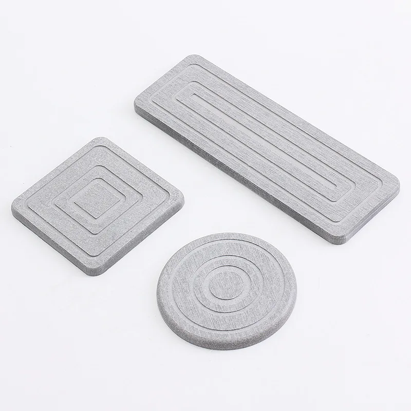 Water Absorbent Diatomite Coasters Water Absorbing Stone Tray for Sink Diatomaceous Drinking Bottles Earth Soap Holder Cups