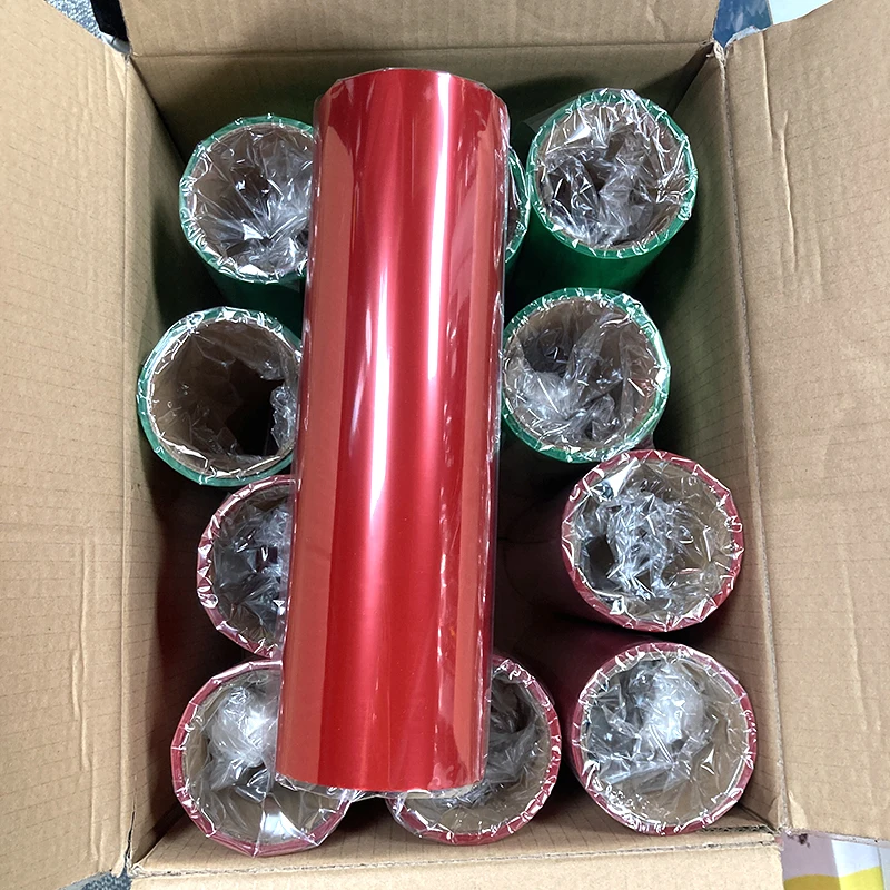 High Quality Transparent 0.3*10M Self Adhesive Auto headlight Film Wholesale PVC Polyester Sticker Vinyl Wrap Lamp Film