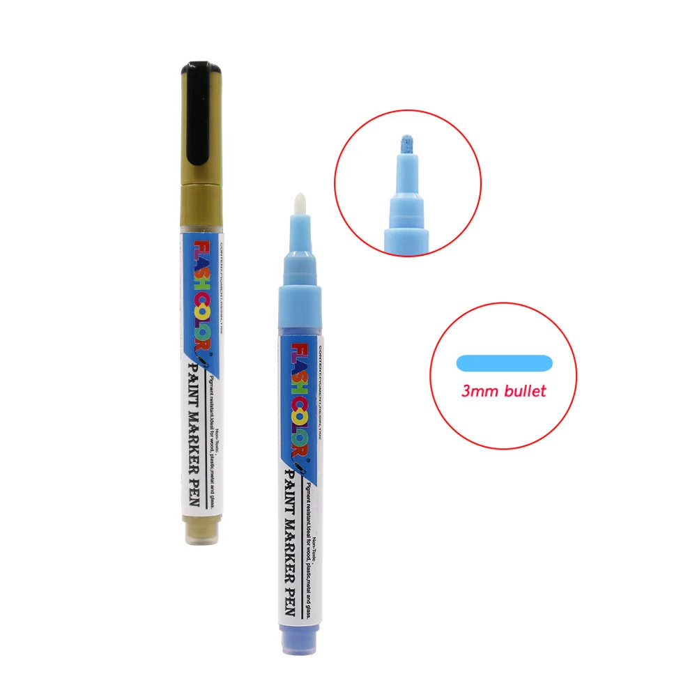 Hot Sale School Supplies for Children School Beautiful Color Doodle Advertising Note Number Painting Marker Pen