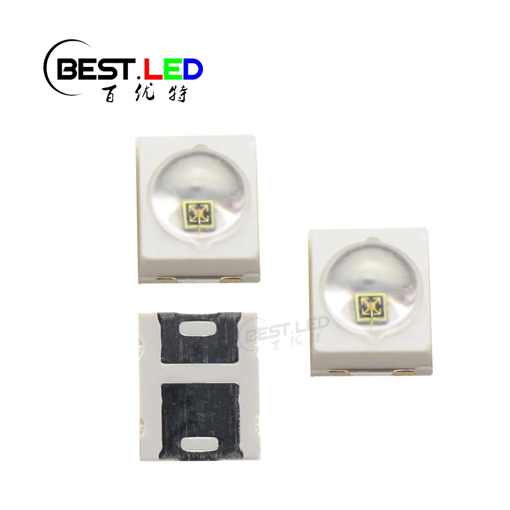 2835 Domed Lens 60 degree 0.2W IR LED 810nm Red Light 810nm LED Chip for pulsed 810nm red light panel therapy beauty device