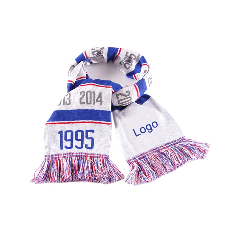 
100% Acrylic NFL India Poland Portugal Mini Fans Football Scarf 