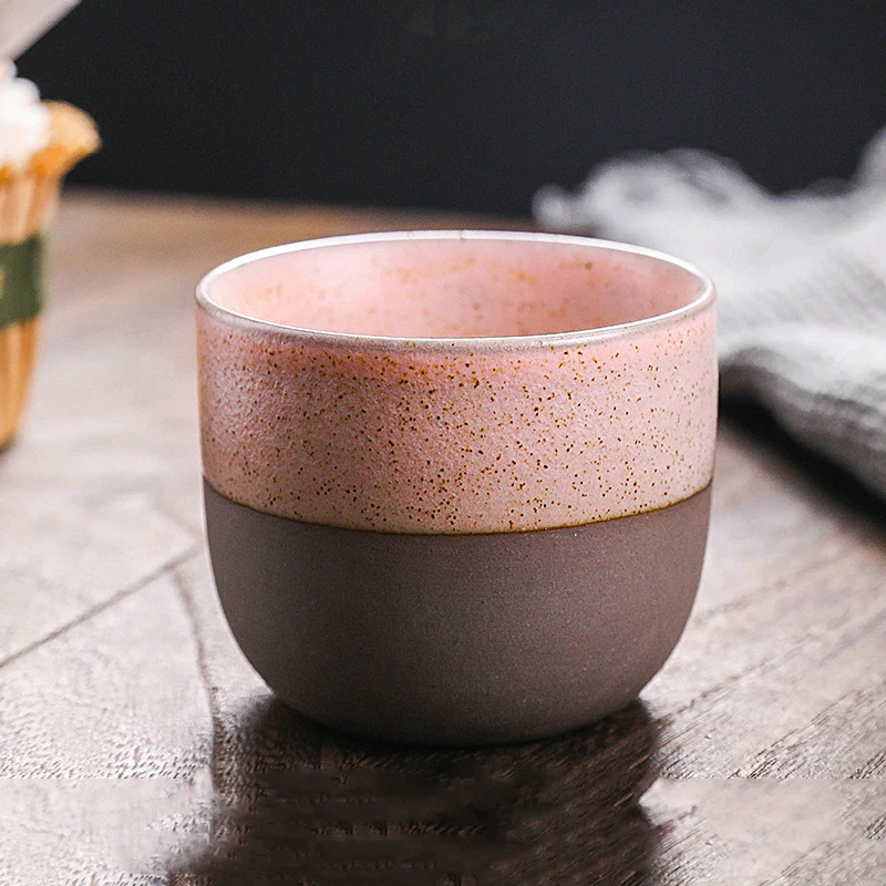 Vintage Ceramic Espresso Mug Creative Coffee Cups with Speckled Frosted Texture Coffee Mug