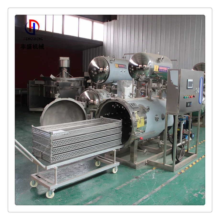 Steam autoclave machine retort / Retort for condensed milk
