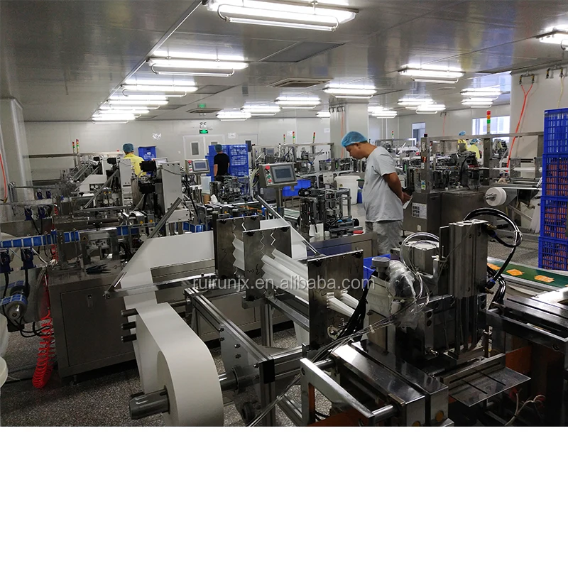 Disposable wet tissue manufacturer single sachet wet wipe machine for wholesales