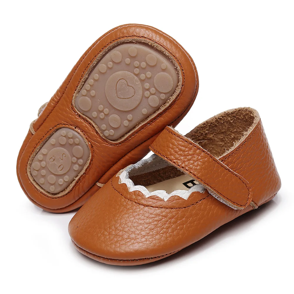 3LB012 Wholesale New High Quality Toddler Casual Newborn Babyshoe Infant Genuine Leather Baby Shoes Baby Girls Leather Shoes