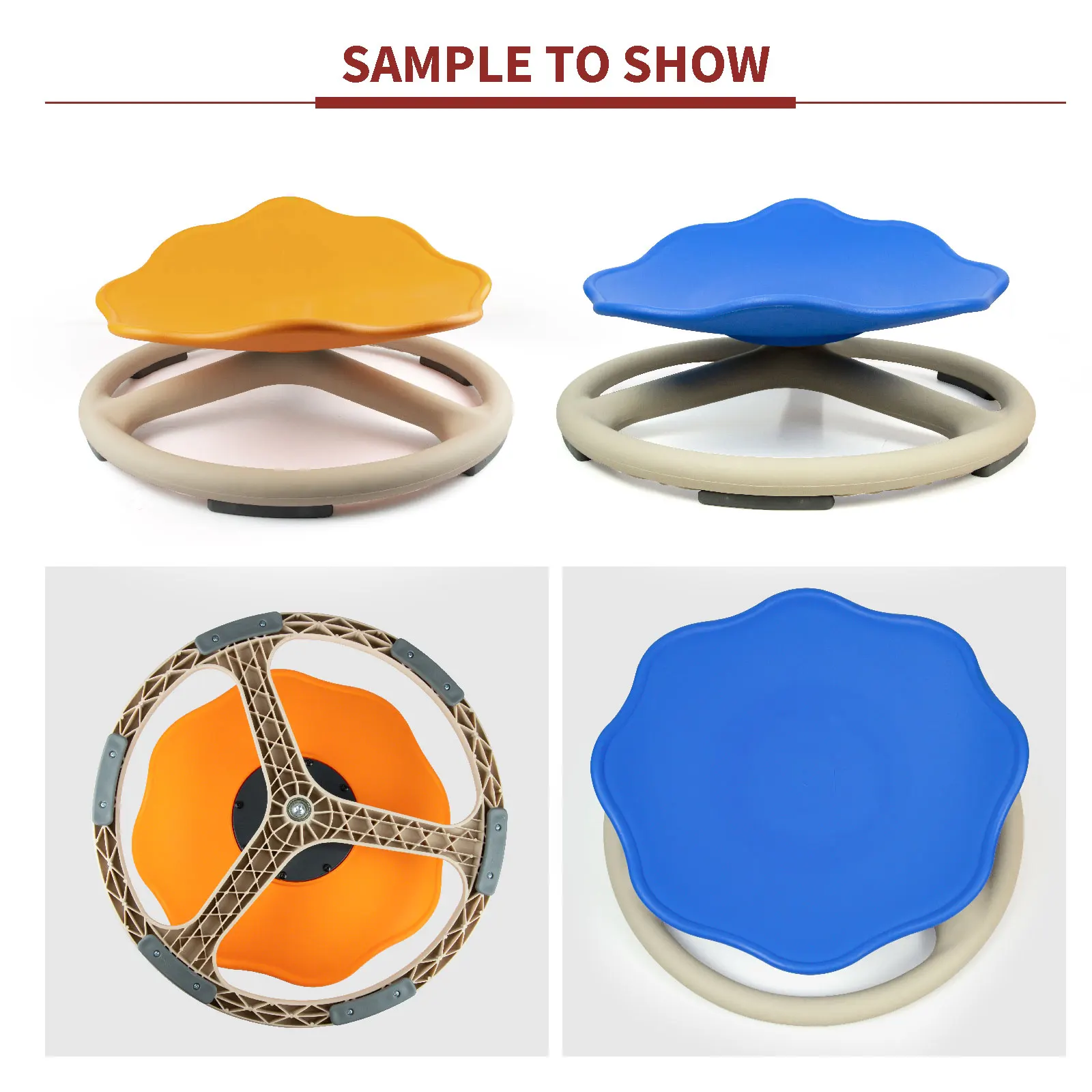 Swivel chair outdoor playground Children Sensory Training Equipment Body Coordination Sensory Spinning Chair for Kids