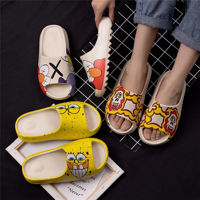 
Custom Unisex Designer Men Slipper Slides for women kid Slippers Footwear slippers shoes 