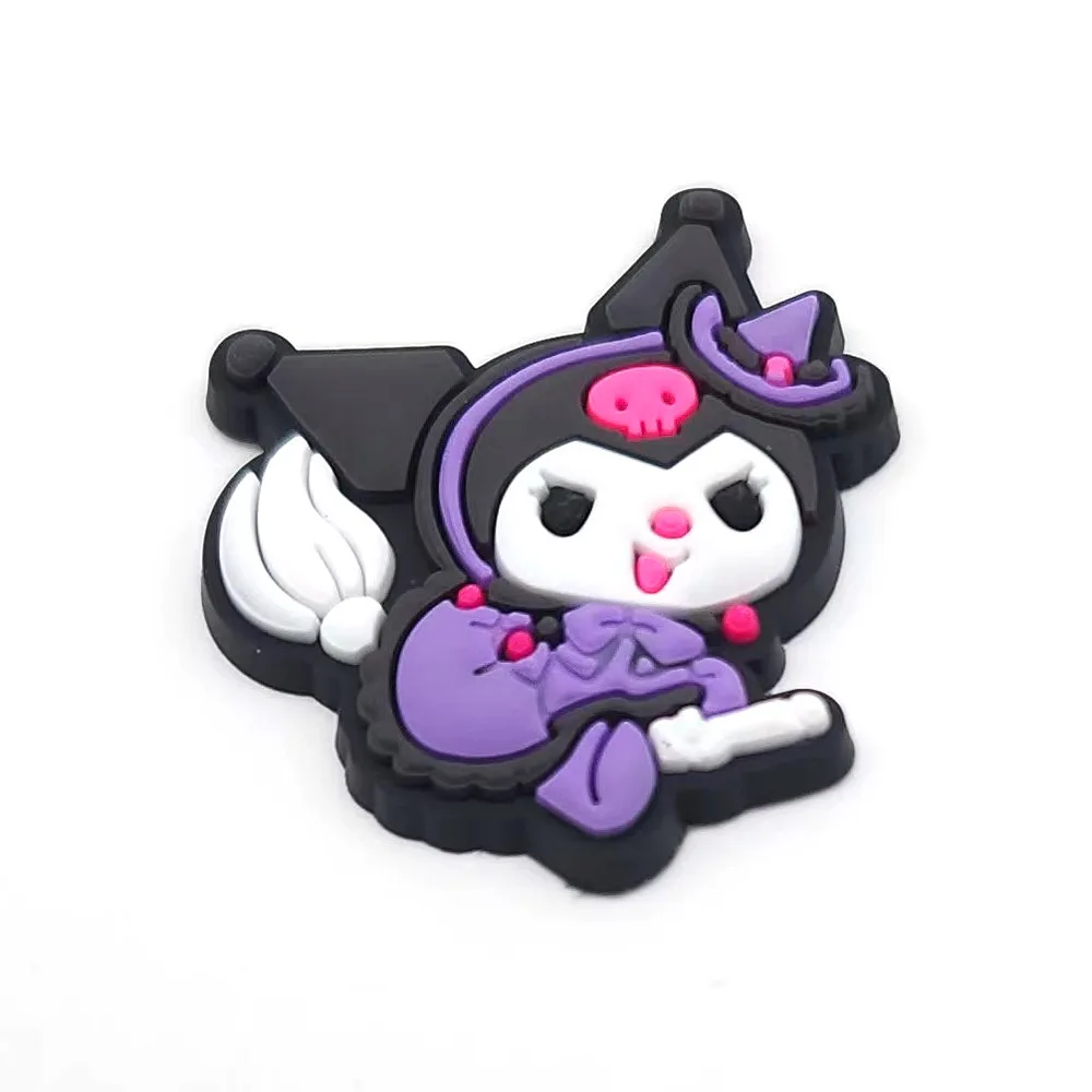 Wholesale Bulk Charms Shoe Decoration Flower Cartoon Lovely Melody Kitty Pochaaco Cinnamoroll DIY Accessories Sneaker New Charms