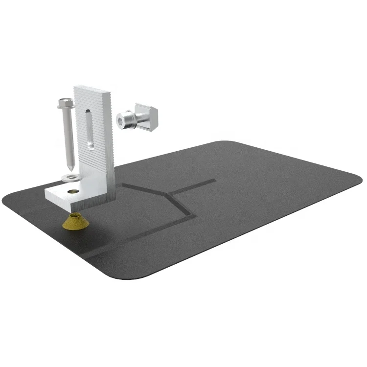 Easy Installation Aluminum L feet hook flashing asphalt shingle solar mount metal roof L foot for solar PV mounting bracket